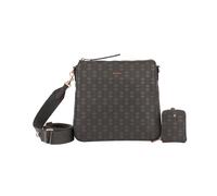 Schultertasche JOOP "collana tessuto jasmina shoulderbag mvz" Gr. B/H/T: 27 cm x 25 cm x 6 cm, grün (olive night) Damen Taschen (39900612-0) olive night