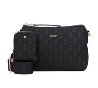 Schultertasche JOOP "collana tessuto jasmina shoulderbag shz" Gr. B/H/T: 24 cm x 15 cm x 6 cm, schwarz (black) Damen Taschen (29794633-0) black