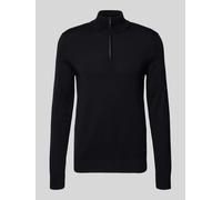 Joop Herren Stirckpullover DAVIDE Regular Fit, marine, Gr. L