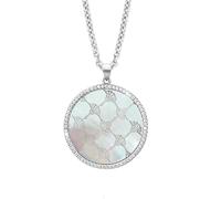 JOOP! Collier 2023399 Sterling Silber Perlmutt mit synth. Zirkonia