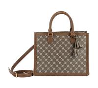 Handtasche JOOP "cortina 1.0 aurelia handbag mhz", Damen, Gr. B/H/T: 32cm x 25cm x 14cm, burnt olive, Kunststoff, Taschen Handtasche (10653934-0) burnt olive