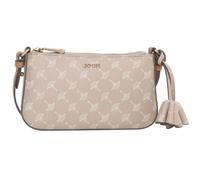 Umhängetasche JOOP "cortina 1.0 eunike shoulderbag xshz" Gr. B/H/T: 21,5 cm x 12 cm x 3 cm, grau (helltaupe 2) Damen Taschen Handtaschen mit Blumenanhänger (49342710-0)