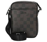 JOOP! Collection Umhängetasche mit Logo-Muster Modell 'Piazza Rafael' in Dunkelbraun, Größe 1