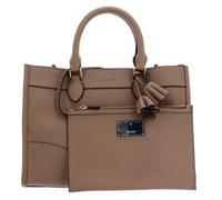 Joop! Henkeltasche »cortina stampa aurelia handbag sho«, mit abnehmbaren Umhängeriemen, altrosa