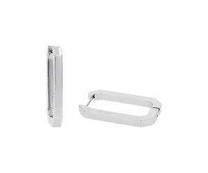 JOOP! Creolen Edelstahl Silber Damen