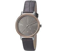 Joop! Damen-Armbanduhr Logo Signature Analog Quarz Leder JP101512009