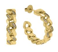 JOOP! Creolen Damen Ohrschmuck, Silber, Kommt in Schmuck Geschenk Box