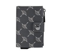 JOOP! Damen Geldbörse - Cortina 1.0 E-Cage sv8, Cornflower-Allover, Synthetik,10,5x7x3cm (HxBxT) Schwarz (Phantom)