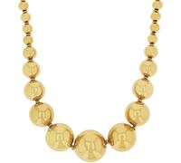 JOOP! Damen Halskette Kugeln Edelstahl vergoldet