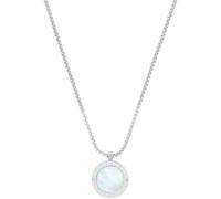 JOOP! Damen Halskette mit Perlmutt-Anhänger