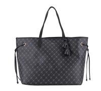 Shopper JOOP "cortina 1.0 shopper xlho", Damen, Gr. B/H/T: 48cm x 33cm x 20cm, blau (schwarz navy), Lederimitat, bedruckt, Taschen, mit herausnehmbarer Reißverschluss-Münztasche (70590930-0) schwarz n