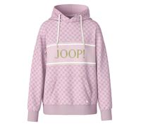 JOOP! Damen Hoodie - Loungewear, Kapuzenpullover, Muster, Logo M Rosa