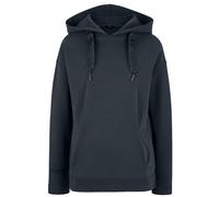 JOOP! Damen Hoodie - Sweatshirt, Sweater, Loungewear, Kapuze, Cotton, einfarbig Dunkelblau XS