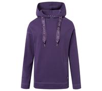 JOOP! Damen Hoodie - Sweatshirt, Loungewear, Kapuze, Baumwollmix, einfarbig Lila (Dark Purple) / XS XS Lila