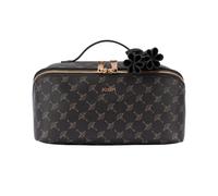 1100000002199 JOOP "cortina 1.0 zea washbag shz", Damen, Gr. B/H/T: 27cm x 12,5cm x 12,5cm, schwarz (seal braun), Kunstleder, Taschen, Damen Washbag, Kosmetiktasche mit Reißverschluss und extra Trageg