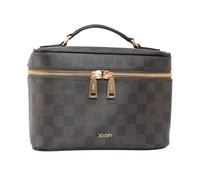 JOOP! Damen Kosmetiktasche - Cortina Piazza Flora Washbag mhz, 17x24x13cm (HxBxT) Braun/Schwarz One size Mehrfarbig