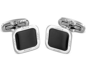 Joop! Damen-Manschettenknöpfe Edelstahl mattiert Silber - JPCF10319A000
