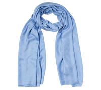 JOOP! Damen Schal - Agota, Webschal, Tuch, dünner Schal, Modal, Cornflower Hellblau / One Size One size Blau