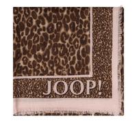 Schal JOOP "Schal Adalia2", Damen, braun (dunkelbraun), Obermaterial: 59% Baumwolle CO. 41% Modal CMD., Modetücher Schal (13377802-0) dunkelbraun