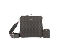 Schultertasche JOOP "collana tessuto jasmina shoulderbag mvz" Gr. B/H/T: 27 cm x 25 cm x 6 cm, grün (olive night) Damen Taschen (39900612-0) olive night