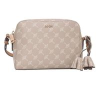 Umhängetasche JOOP "cortina 1.0 cloe shoulderbag shz", Damen, Gr. B/H/T: 21cm x 15cm x 6cm, beige (sesame), Lederimitat, bedruckt, Taschen Umhängetasche, Handtasche Damen Tasche Damen Schultertasche (