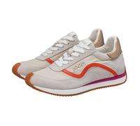 JOOP! Damen Sneaker - Misto Leone Sneaker xc6, Turnschuh, Schnürung, Logo Beige/Orange EUR 38