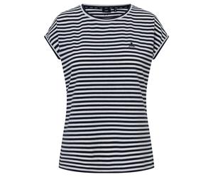 JOOP! Damen T-Shirt - Kurzarm, Rundhals, Jersey, gestreift, Cotton Stretch S Mehrfarbig