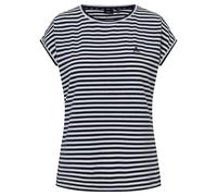 JOOP! Damen T-Shirt - Kurzarm, Rundhals, Jersey, gestreift, Cotton Stretch XL Mehrfarbig