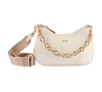 Schultertasche JOOP "decoro edition aimee shoulderbag shz", Damen, Gr. B/H/T: 23cm x 16cm x 8cm, weiß (sanftes weiß), Kunststoff, Taschen, Henkeltasche, Umhängetasche, Handtasche Damen (31765725-0) sa