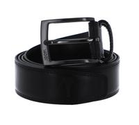 Joop! Gürtel Double Quilted Coll. Belt Leder 3,5 cm W110 Schwarz