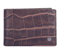 Joop! Fano Nestor Geldbörse RFID Schutz Leder 11 cm darkbrown (4140006442-702) lila