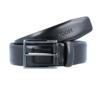JOOP! Ledergürtel Collection - 3,5 cm Breite, mit Label-Prägung - Schwarz, Größe 90