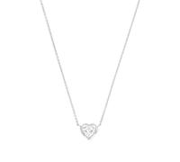 JOOP! Halskette aus 925 Sterling Silber für Damen, Halsschmuck, teilw. mit Schmuckstein, Silber 925 rhodiniert, Kommt in passender Schmuckbox