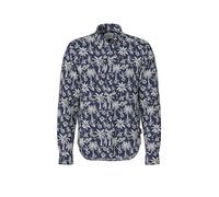 JOOP! Hemd Herren Langarm Baumwolle blau, XL