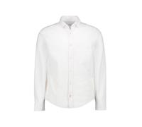 JOOP! Hemd Herren Regular Fit Langarm Baumwolle-Leinen weiß, M