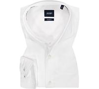 JOOP! Hemd Herren Slim Fit Baumwolle weiß Haifisch, 39