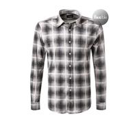 JOOP! Hemd Herren Slim Fit Langarm Jersey beige, M