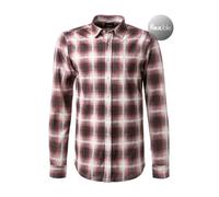 JOOP! Hemd Herren Slim Fit Langarm Jersey rot, M