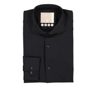 JOOP! Hemd Herren Slim Fit Langarm Jersey schwarz, 41