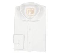 JOOP! Hemd Herren Slim Fit Langarm Jersey weiß, 39