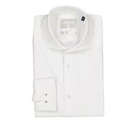 JOOP! Hemd Herren Slim Fit Langarm Jersey weiß, 43