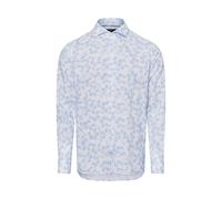 JOOP! Hemd mit Leinen-Anteil Herren Slim Fit Baumwolle hellblau, 42