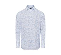 JOOP! Hemd mit Leinen-Anteil Herren Slim Fit Baumwolle hellblau, 44