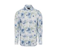 JOOP! Hemd mit Leinen-Anteil Herren Slim Fit Leinen hellblau, 42