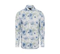 JOOP! Hemd mit Leinen-Anteil Herren Slim Fit Leinen hellblau, 43