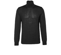 Rollkragenpullover aus Merinowolle Modell 'Donte' M men Black