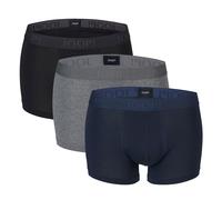 JOOP! Herren Boxershorts, 3er Pack - Everyday, Basic, Cotton Stretch, Logo S Blau