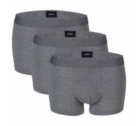 JOOP! Herren Boxershorts, 3er Pack - Everyday, Basic, Cotton Stretch, Logo XXL Grau