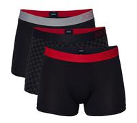 JOOP! Herren Boxershorts, 3er Pack - Everyday, Boxer Briefs, Cotton Stretch, Logo L Schwarz