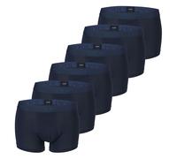 JOOP! Herren Boxershorts, 6er Pack - Everyday, Basic, Cotton Stretch, Logo S Blau